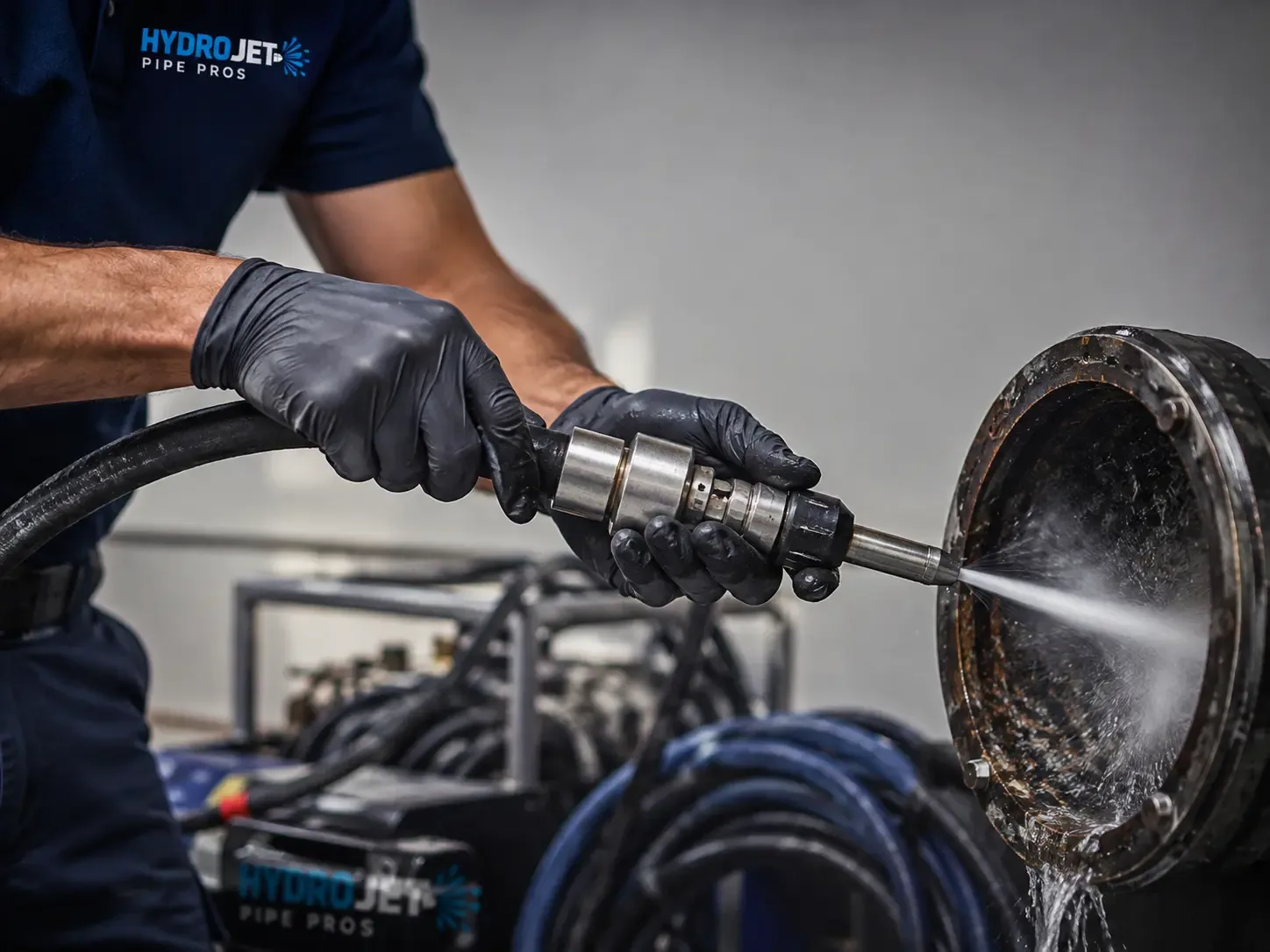 Hydro Jet Pipe Descaling in Enigma, GA